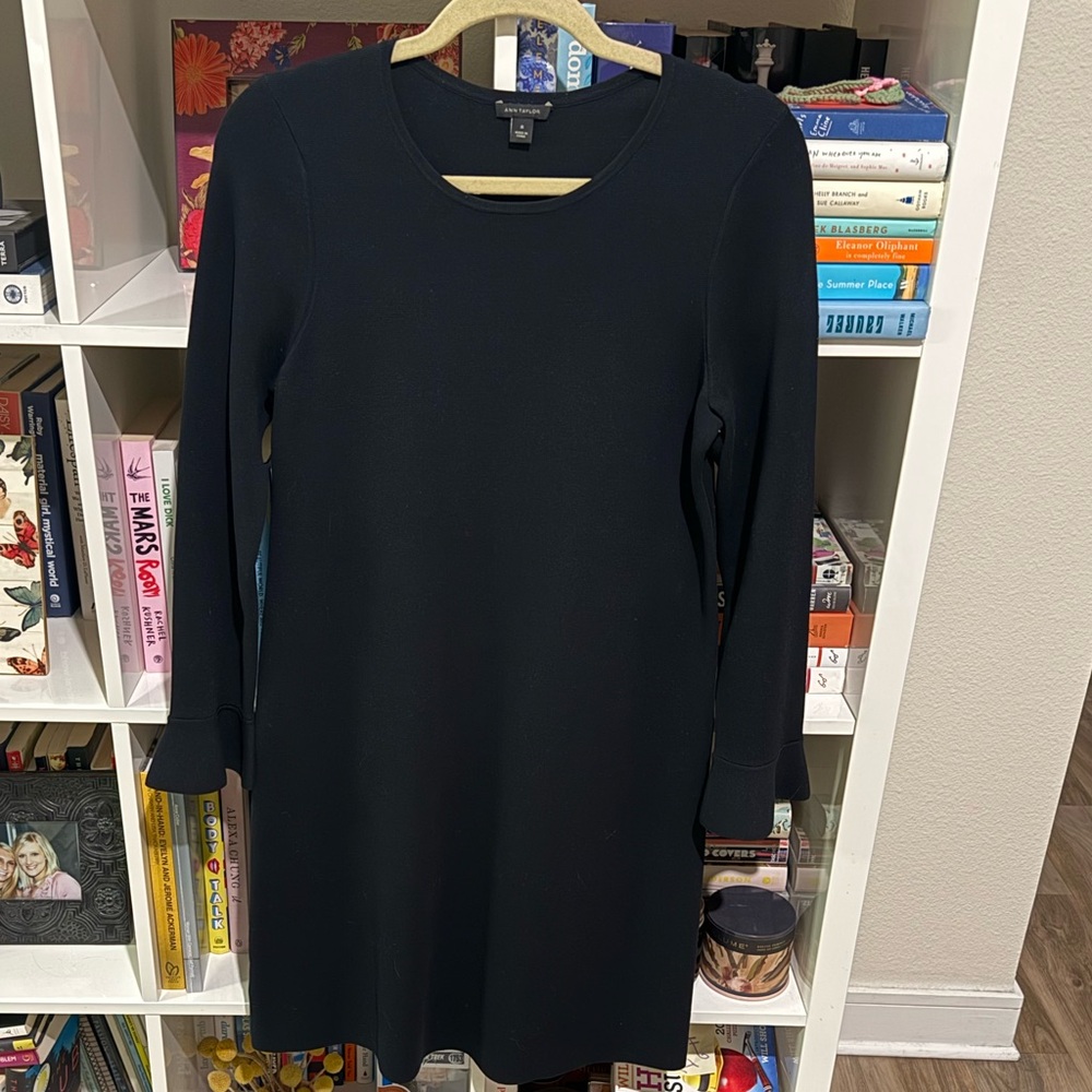 Ann Taylor Black Sweater Dress✨